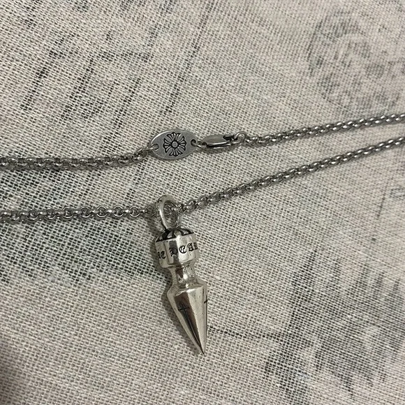 Chrome Hearts Bullet Pendant Necklace - Picture 2 of 5